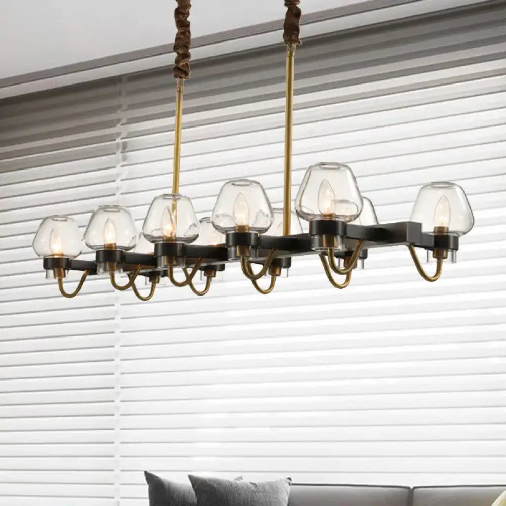 Black Gold Island Chandelier