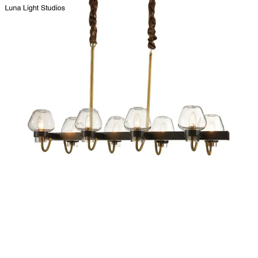 Black Gold Island Chandelier