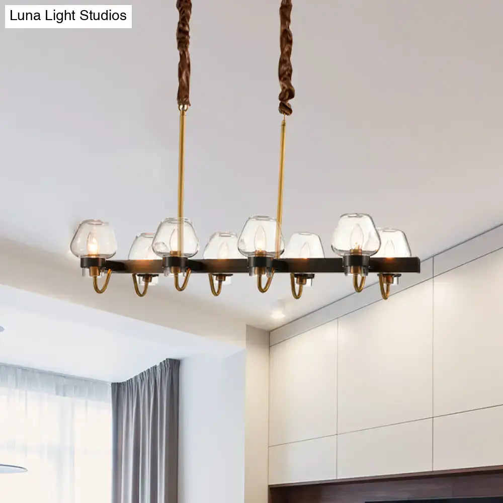 Black Gold Island Chandelier