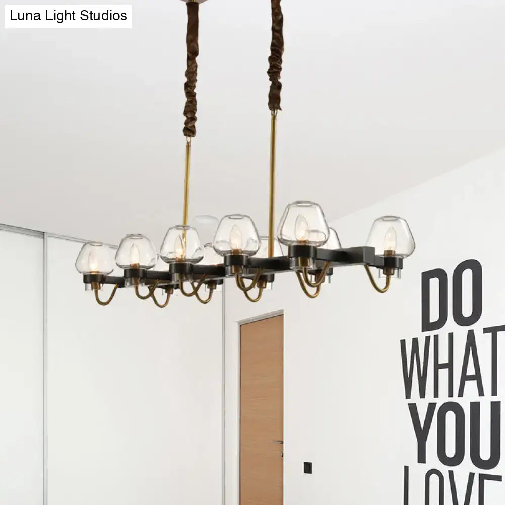 Black Gold Island Chandelier