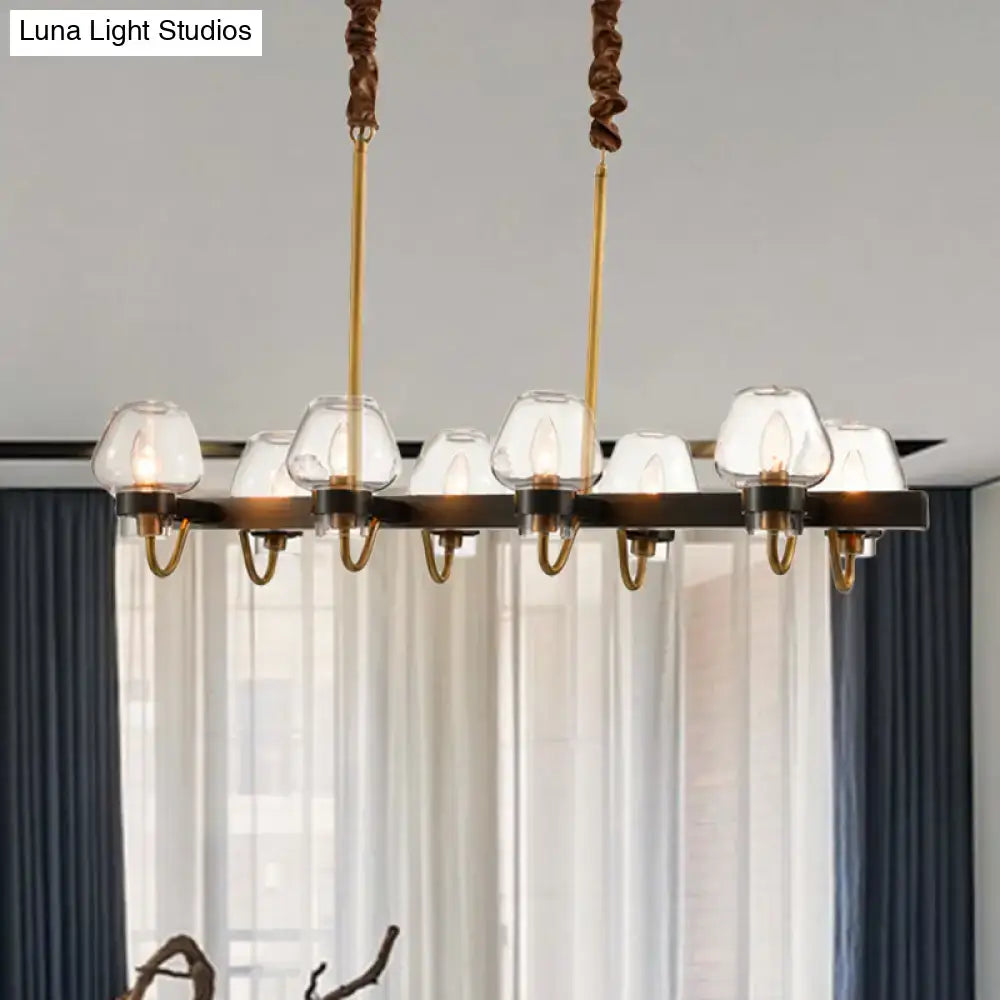 Black Gold Island Chandelier