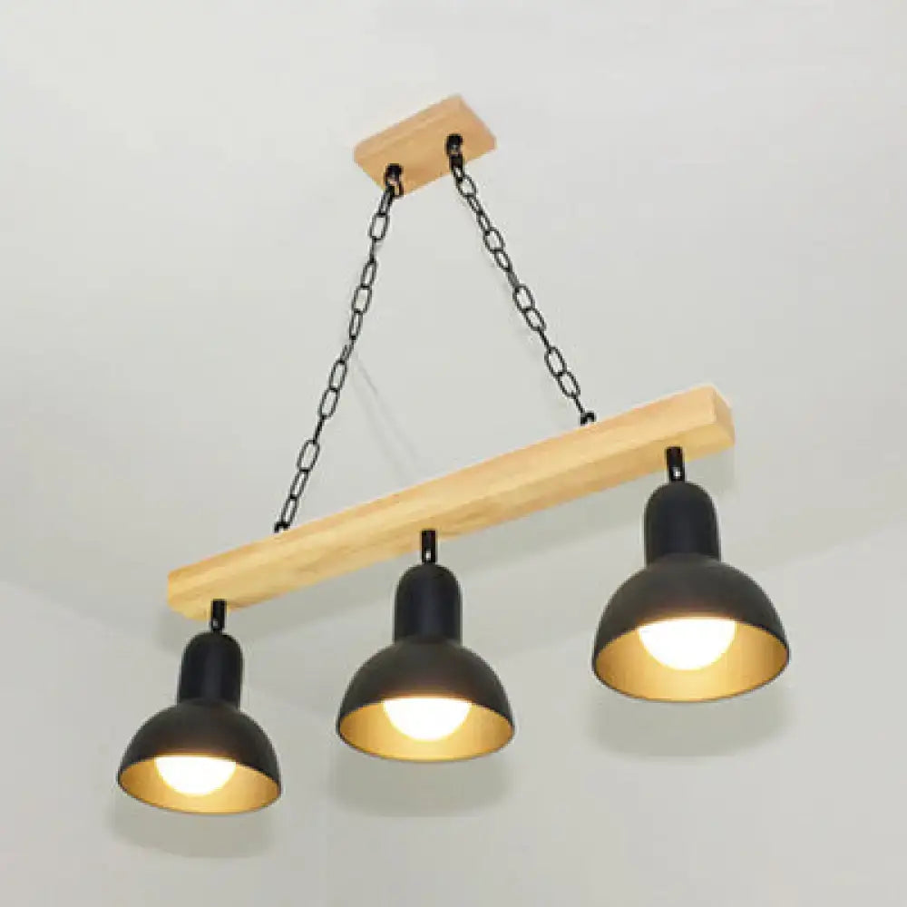 White Wood Island Pendant