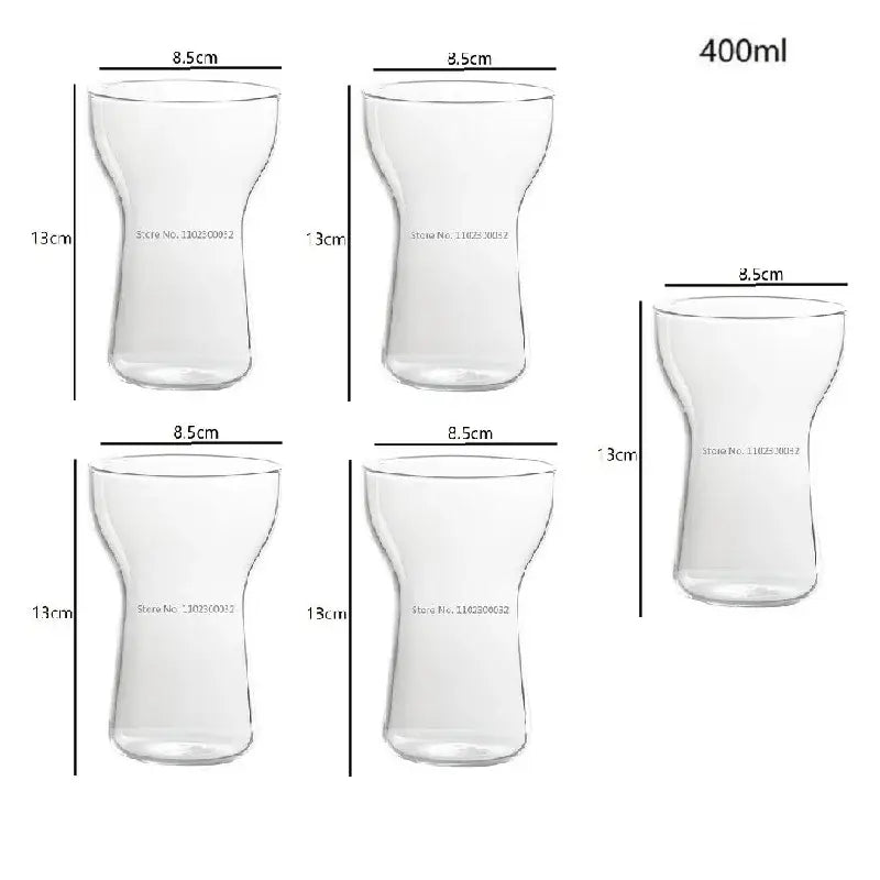 Insulated Glass Drink Set