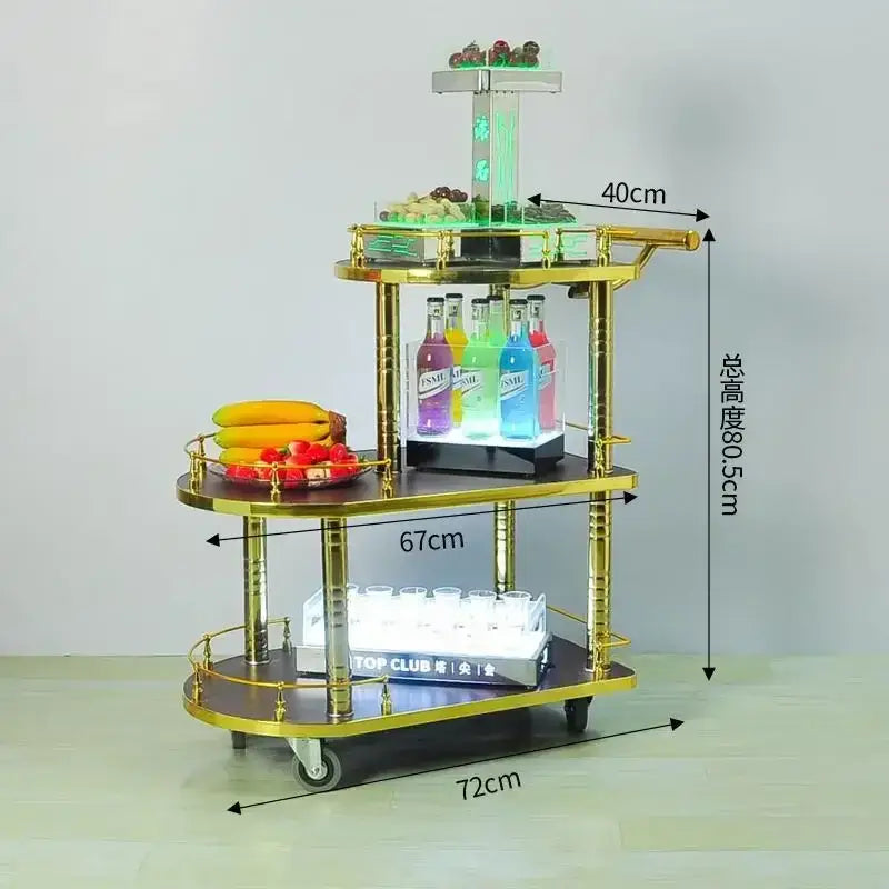 White Modern Salon Trolley