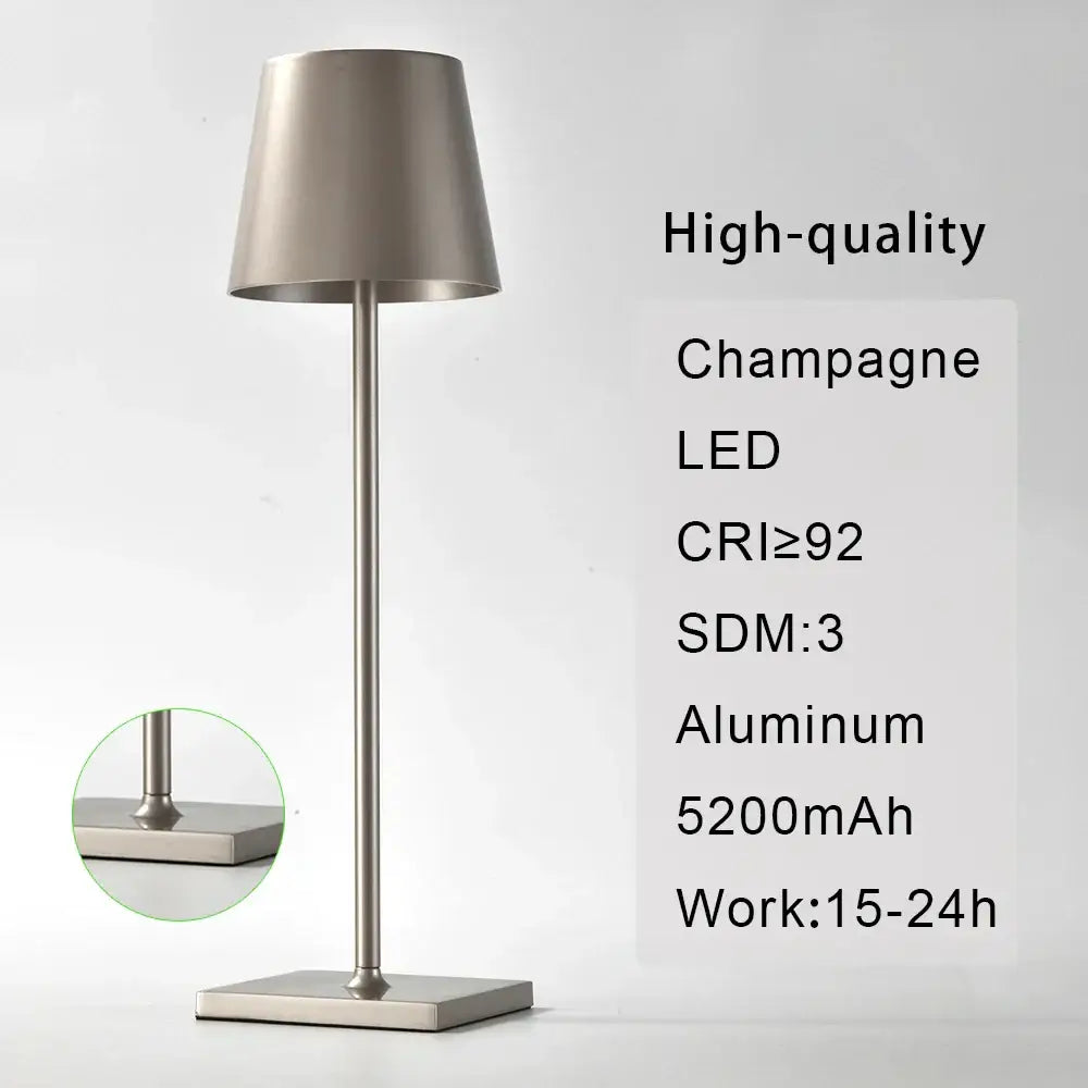 Black Mosaic Table Lamp