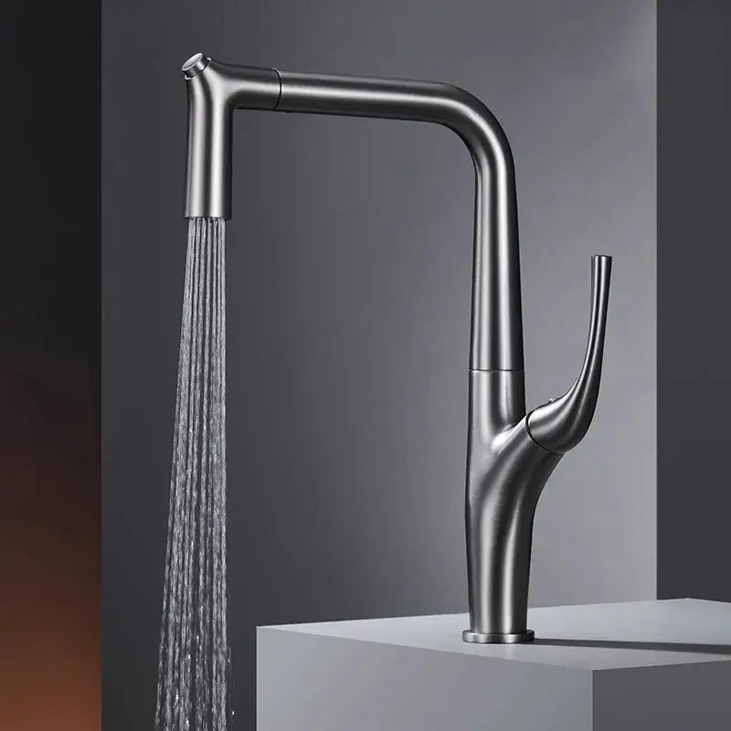 Black 3-Way Kitchen Faucet