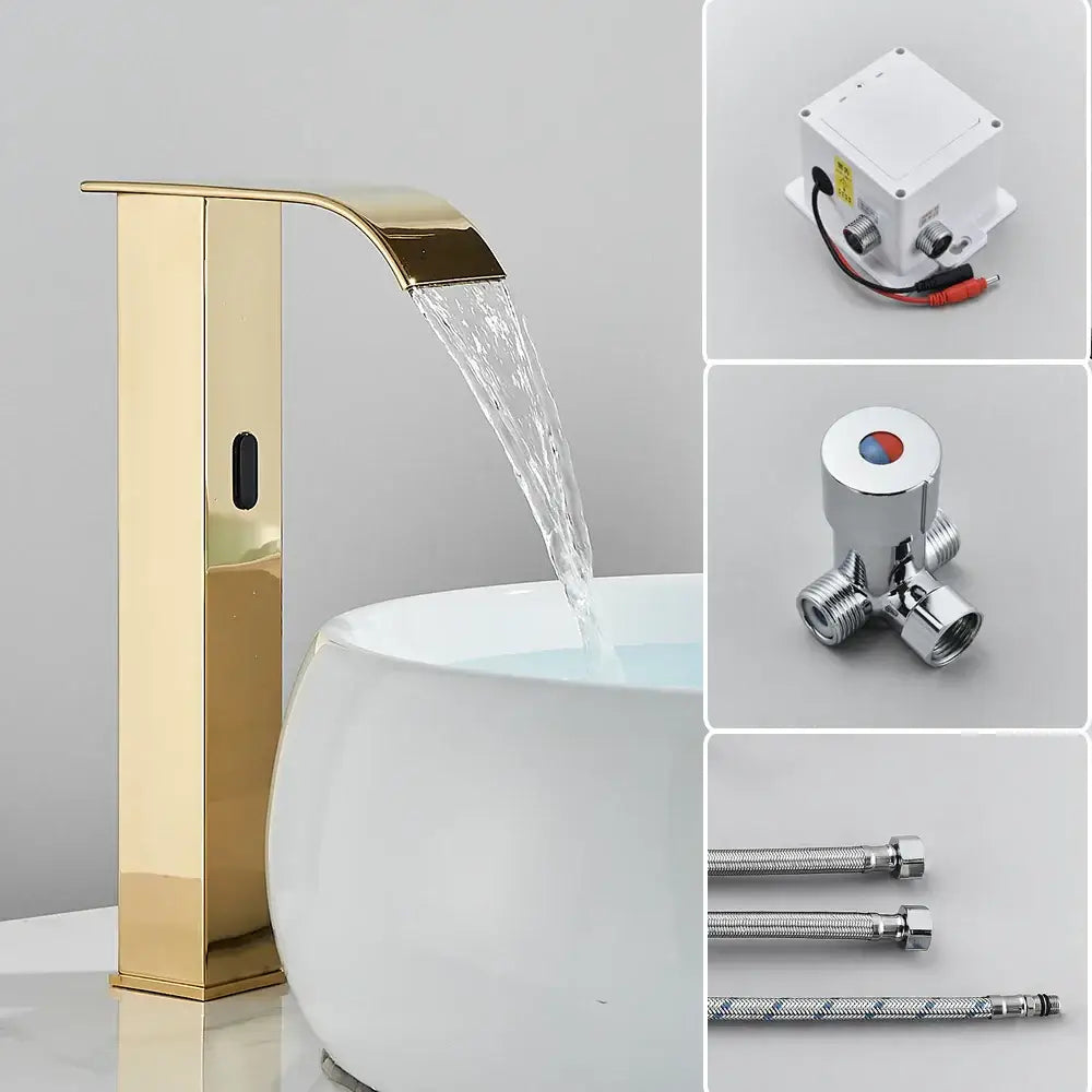 Black Sensor Basin Faucet