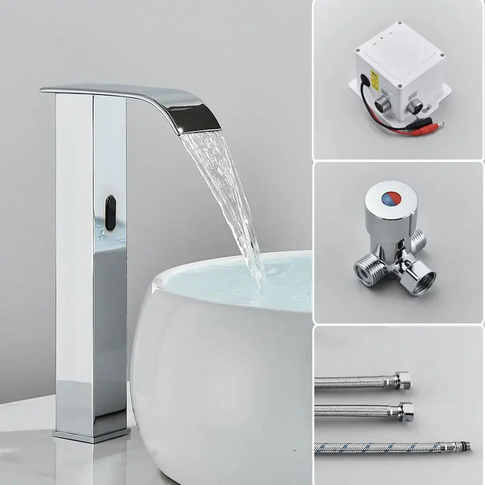 Black Sensor Basin Faucet