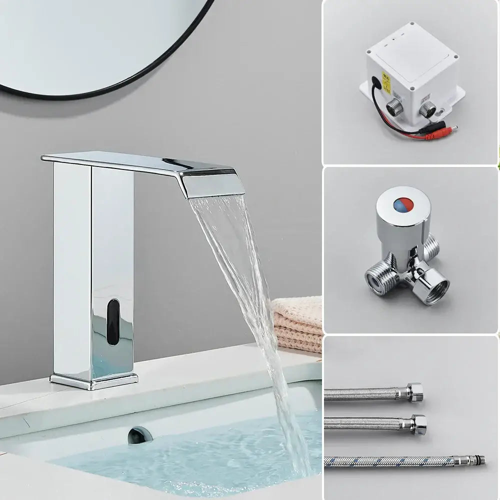 Black Sensor Basin Faucet