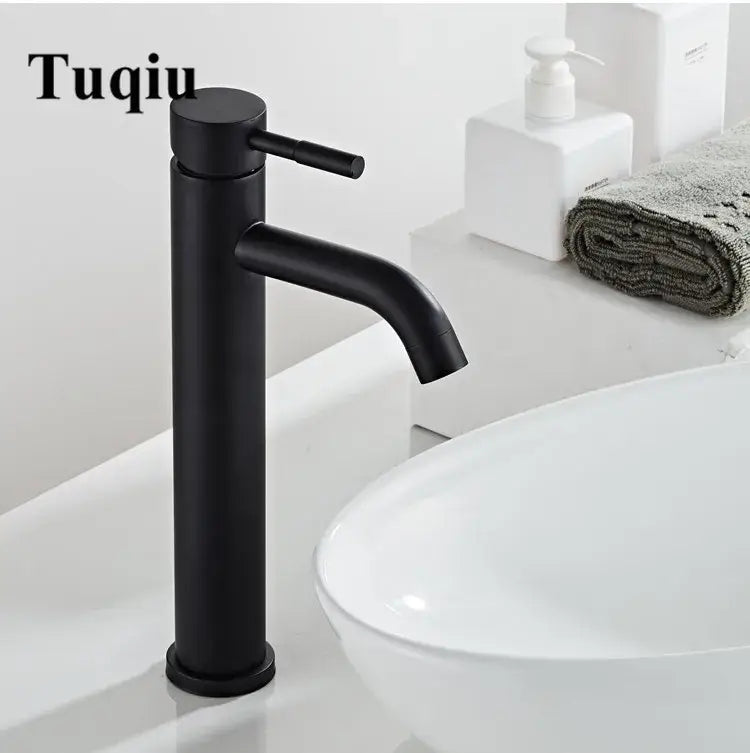 Black Stainless Basin Faucet