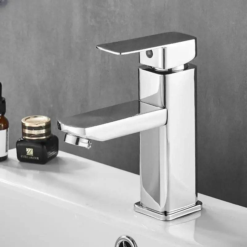 Black Modern Basin Mixer