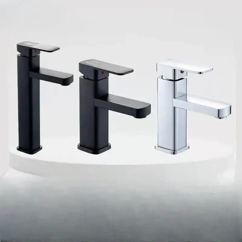 Black Modern Basin Mixer