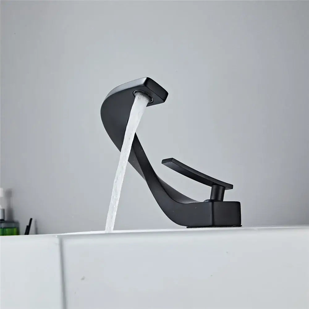 Black Gold Basin Mixer