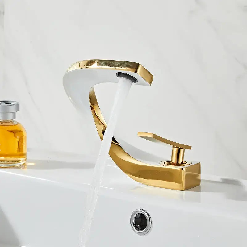 Black Gold Basin Mixer