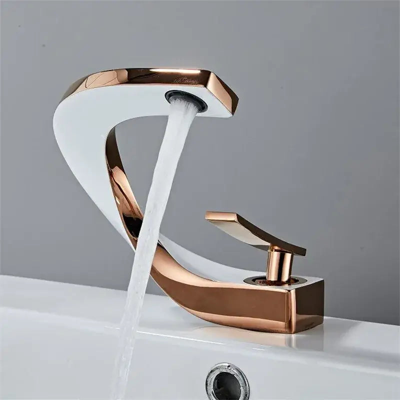 Black Gold Basin Mixer