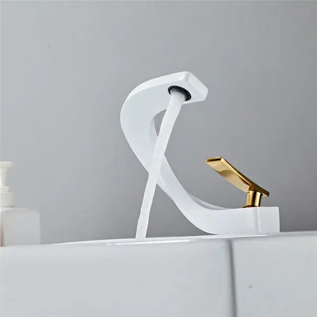 Black Gold Basin Mixer