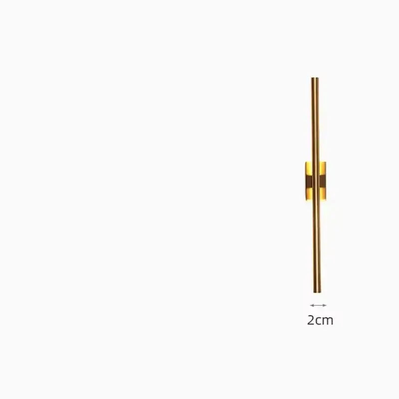 Black Brass LED Sconce