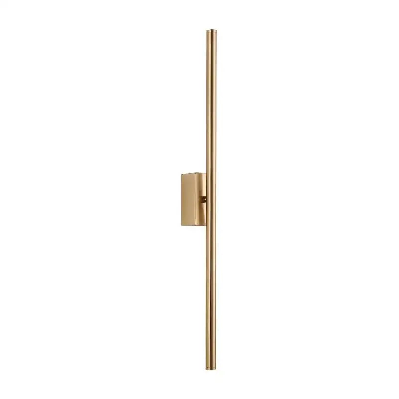 Black Brass LED Sconce