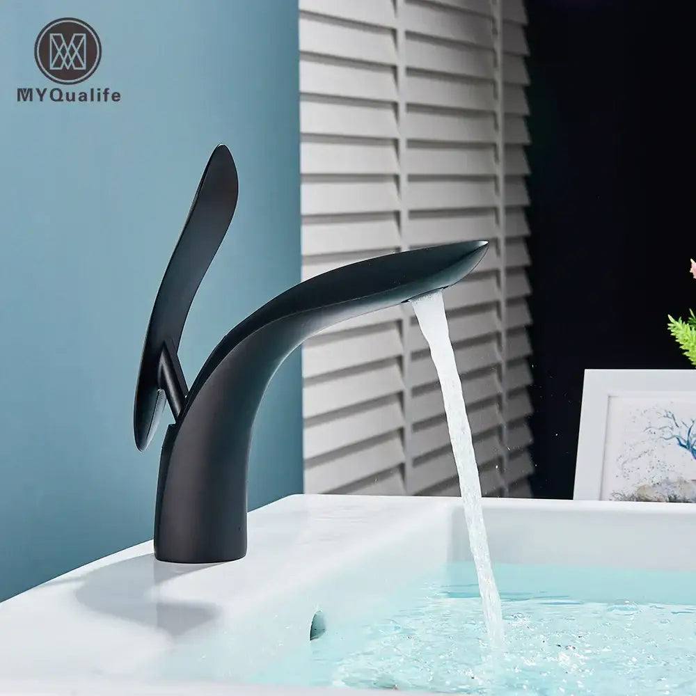 Matte Black Brass Faucet