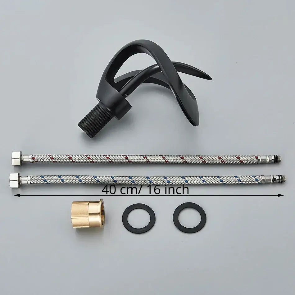 Black Brass Vanity Faucet