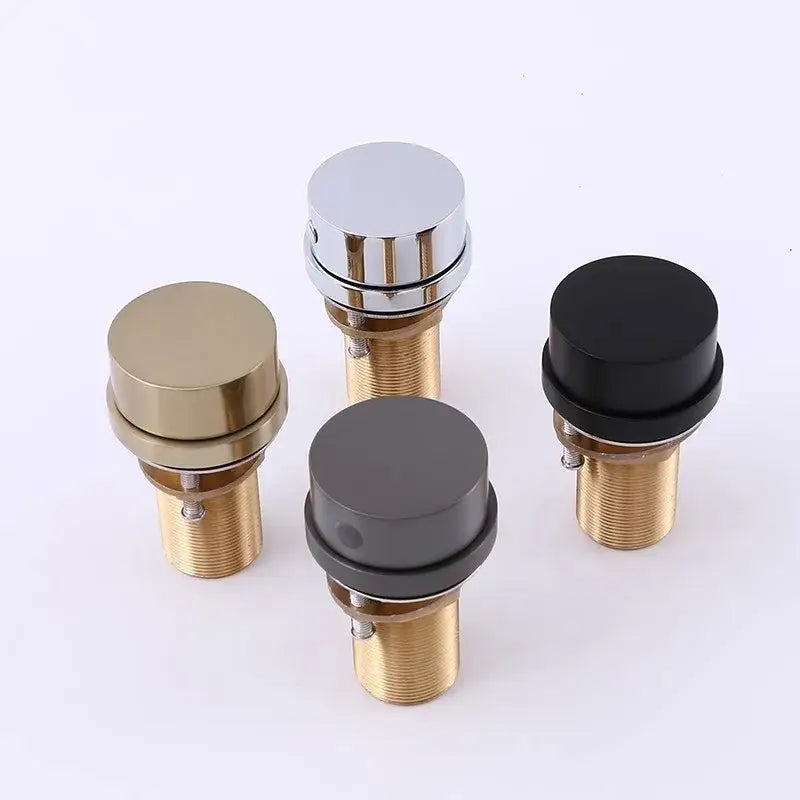 Black Gold Basin Faucet with Two-Hole Design