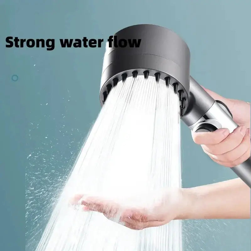Black Chrome Shower Head