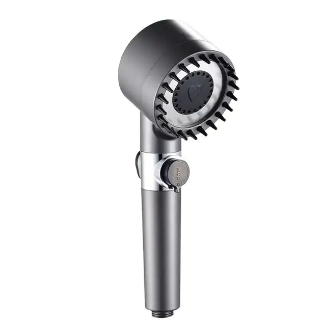 Black Chrome Shower Head