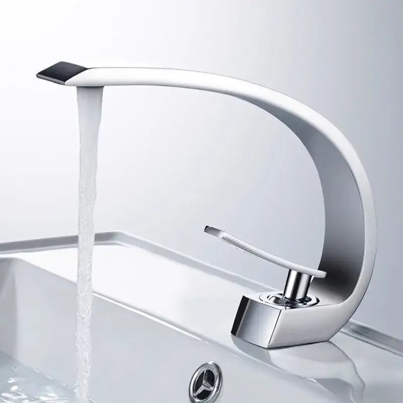 Black Gold Basin Faucet Single-Handle Design