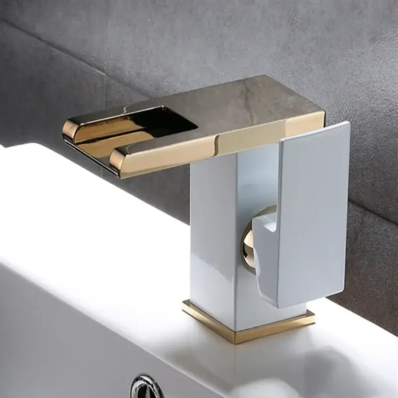 Black LED Waterfall Faucet