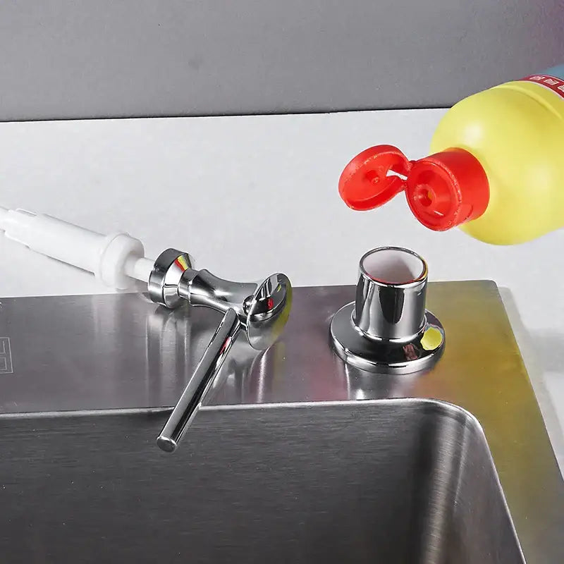 Black Stainless Soap Dispenser