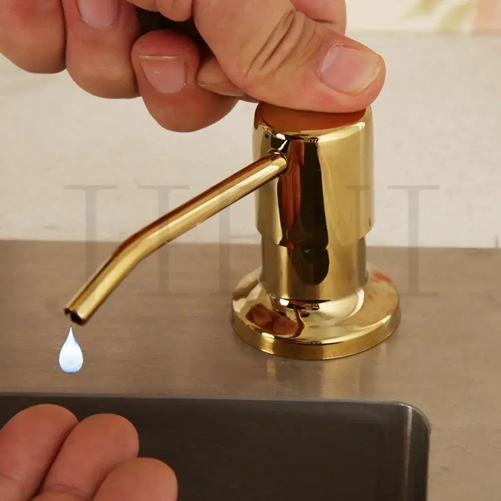 Grey ABS Soap Dispenser