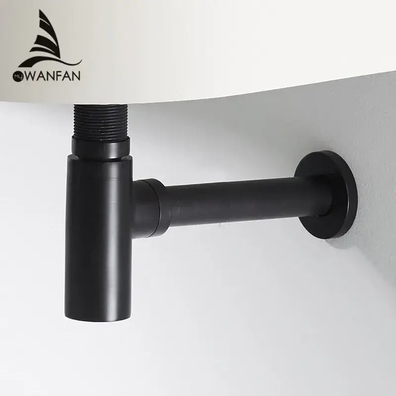 Black Round Bottle Trap