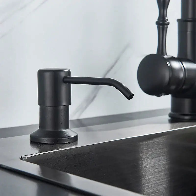 Black Soap Dispenser