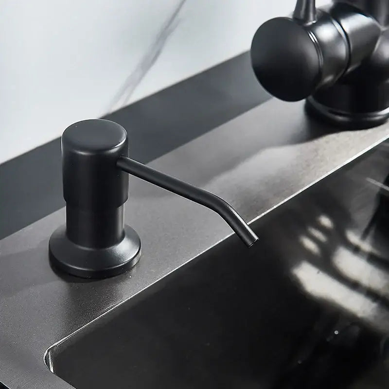 Black Soap Dispenser