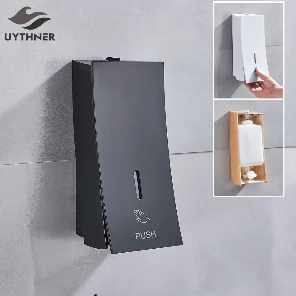 Black Wall Soap Dispenser