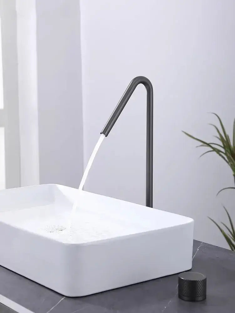 Brushed Black Basin Faucet