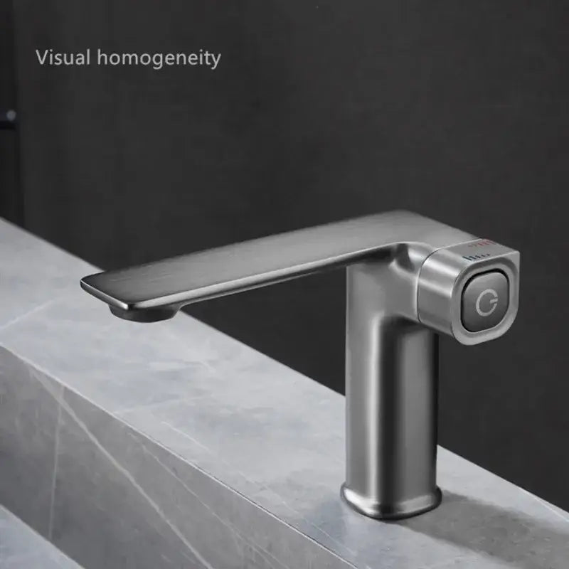 Gray Sink Mixer Tap