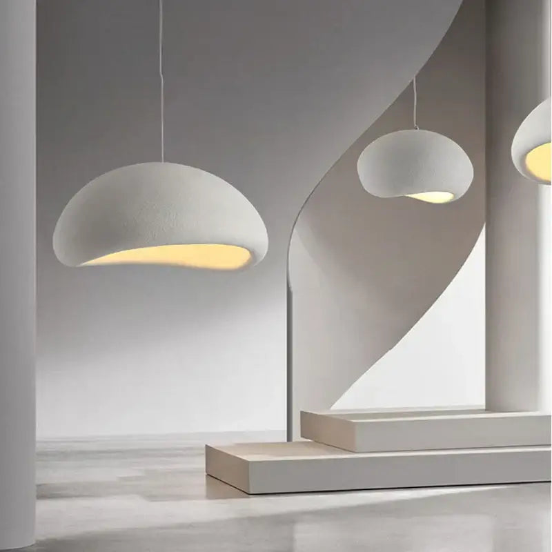 White Industrial Wind Chandelier