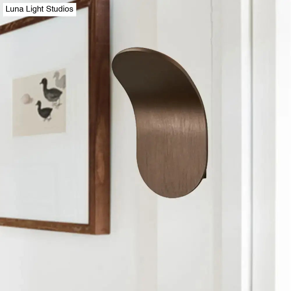 Black Gold Wall Sconce Industrial Bracket