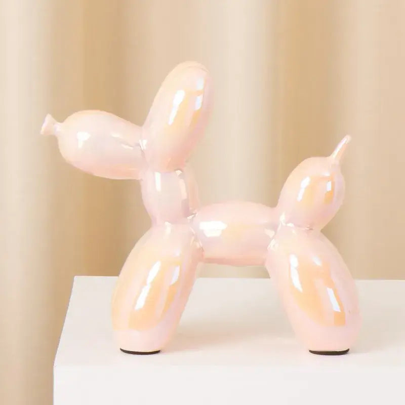 Ceramic Balloon Dog Statue