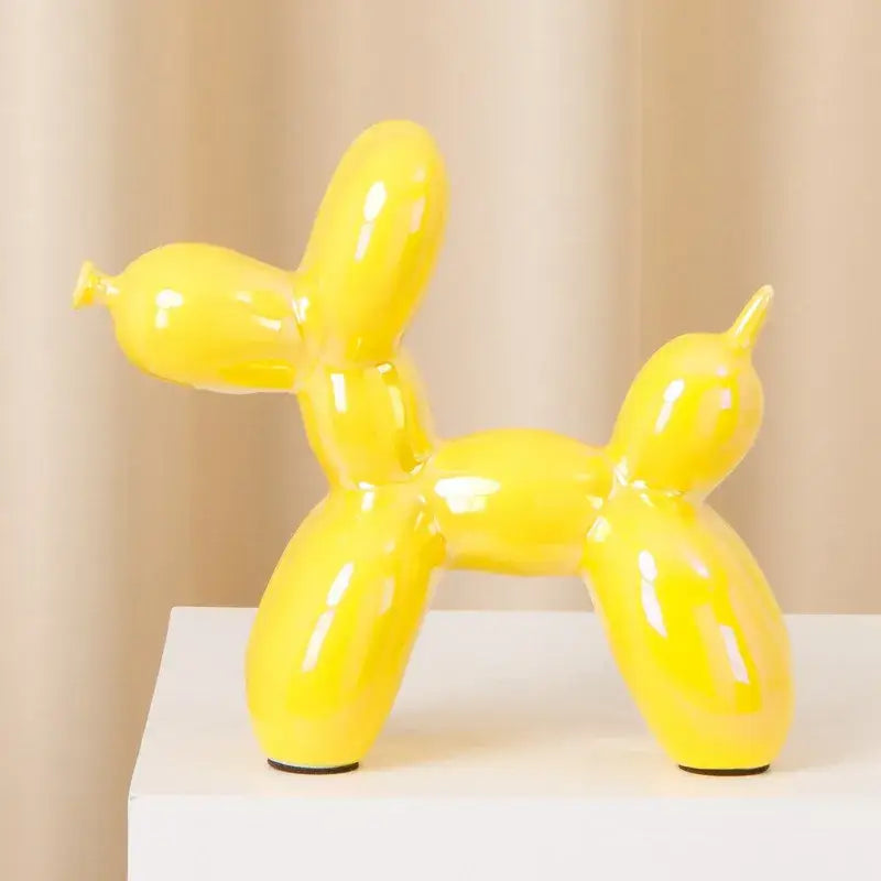 Ceramic Balloon Dog Statue