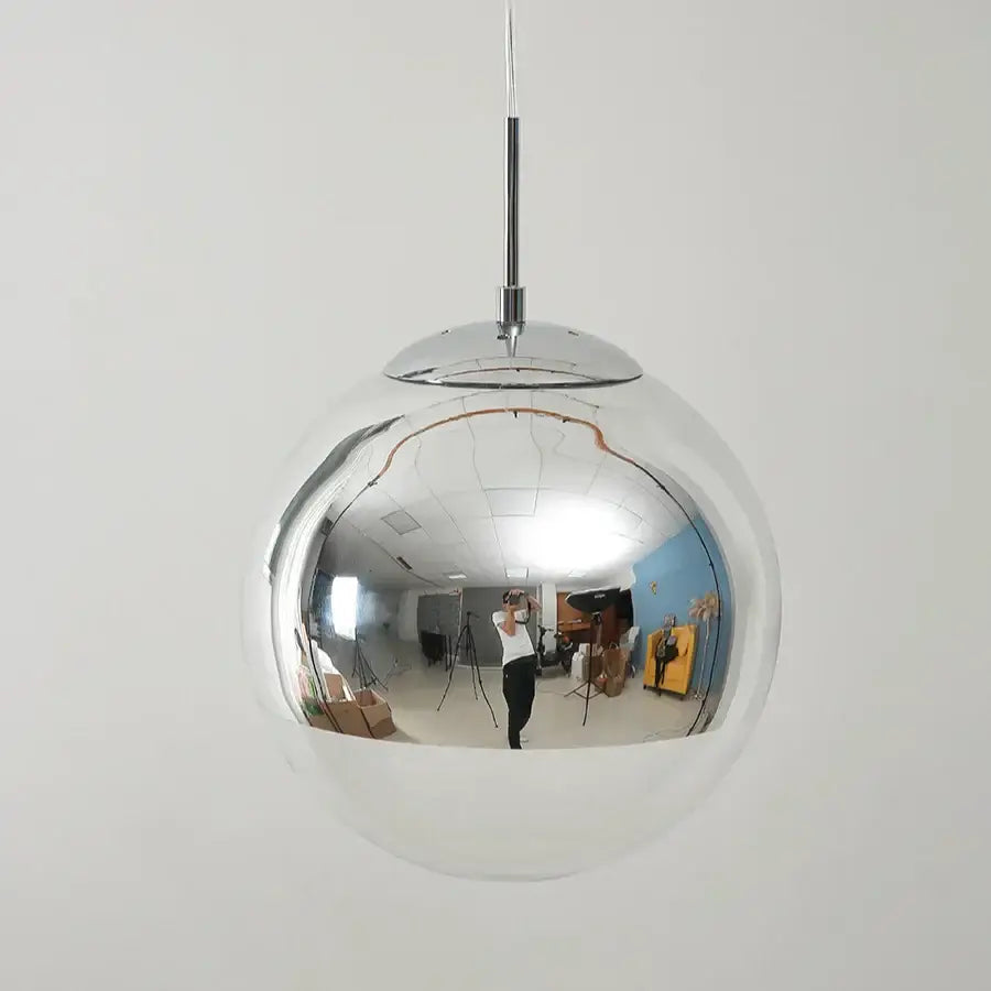 Rose Gold Glass Pendant For Kitchen Spaces