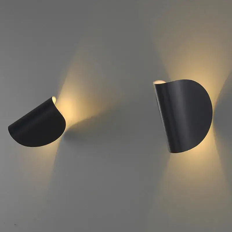 Black Rotating Wall Sconce