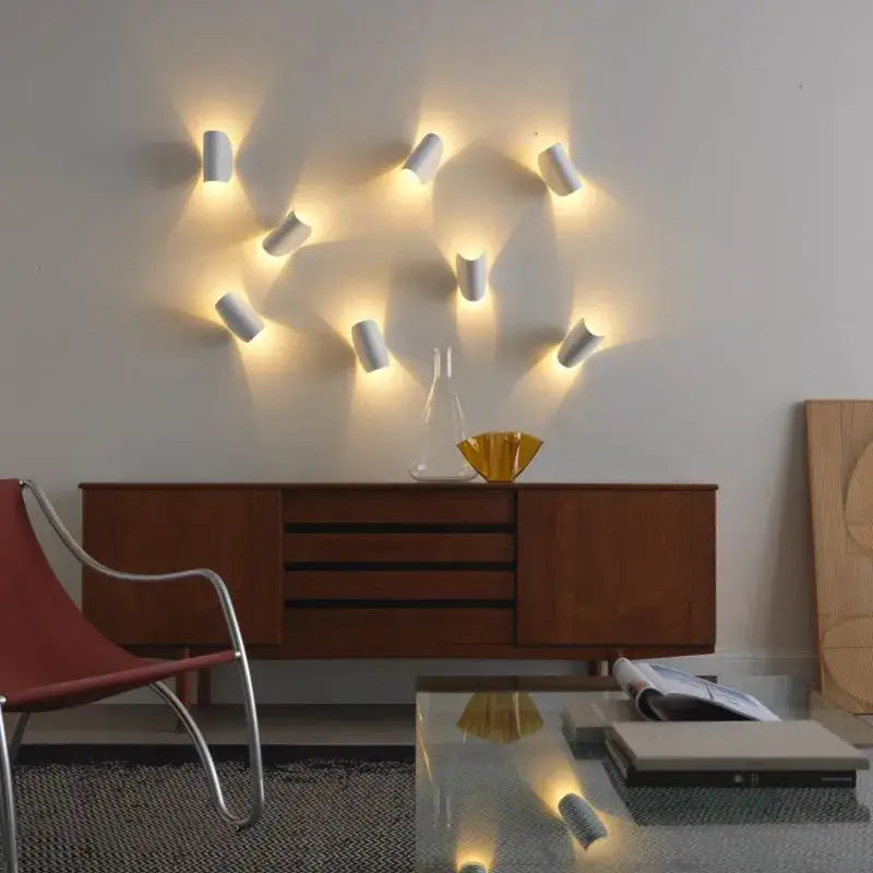 Black Rotating Wall Sconce