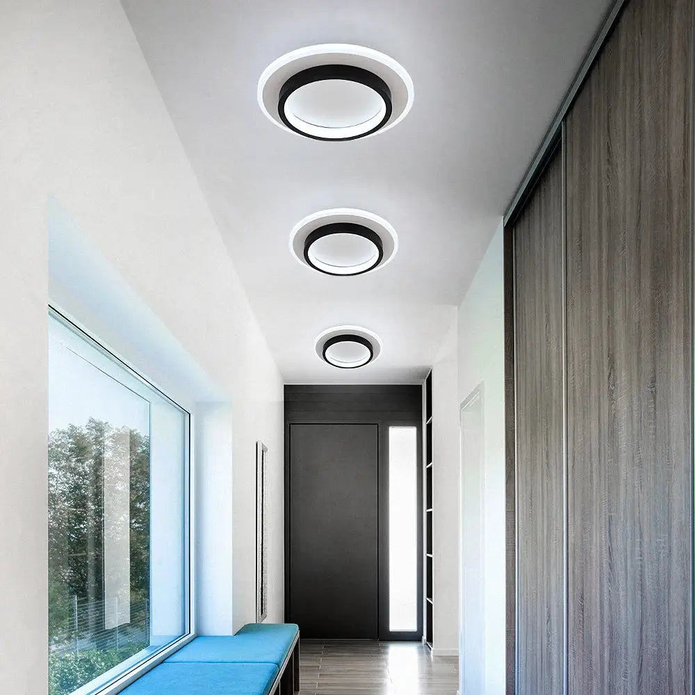 Black Acrylic Ceiling Lamp