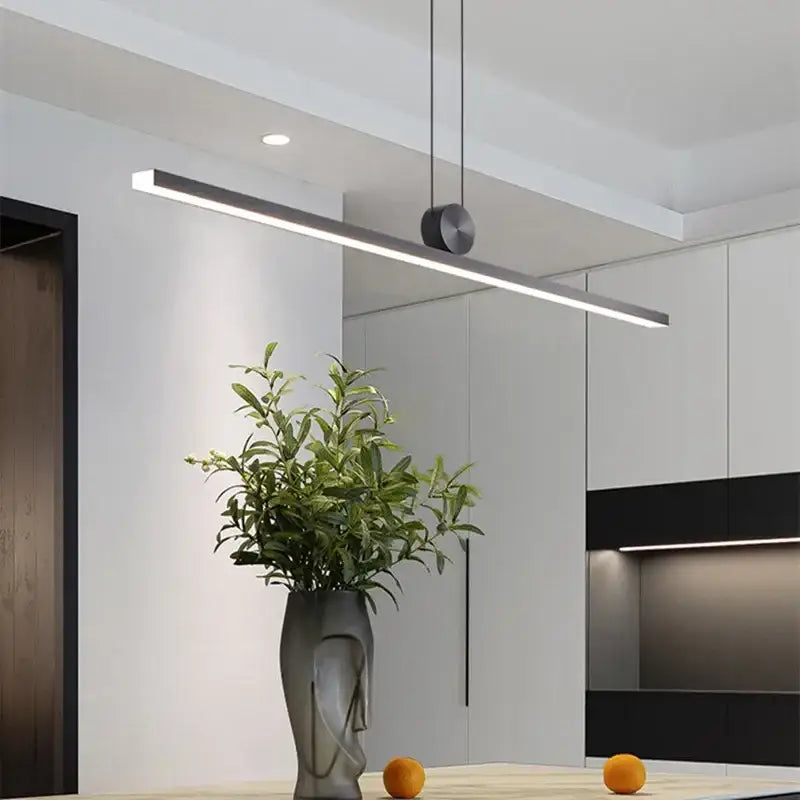 Black Dimmable Ceiling Chandelier