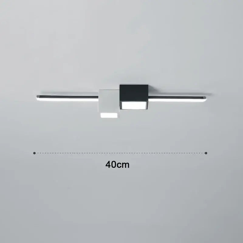 Black White Ceiling Light