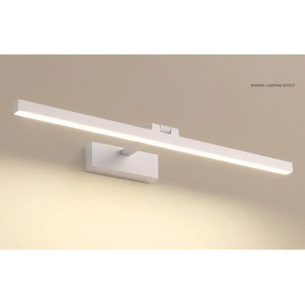 Black LED Mirror Lamp Aluminum Construction