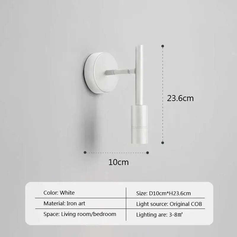White Modern Wall Spotlight