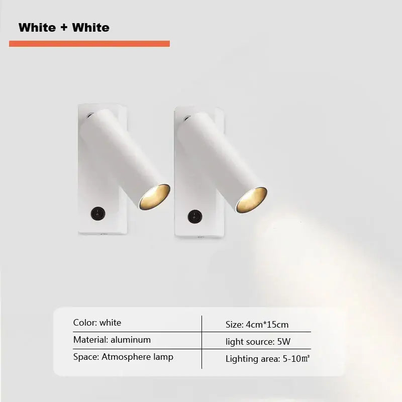 Black Tricolor Wall Spotlight